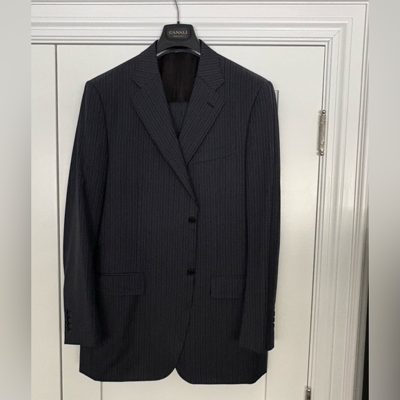Canali Other - Canali Blue Pinstripe Suit